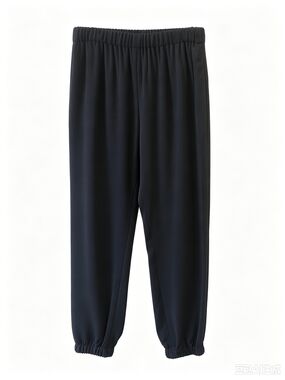 Lanvin Elastic-Waist Pants - Black